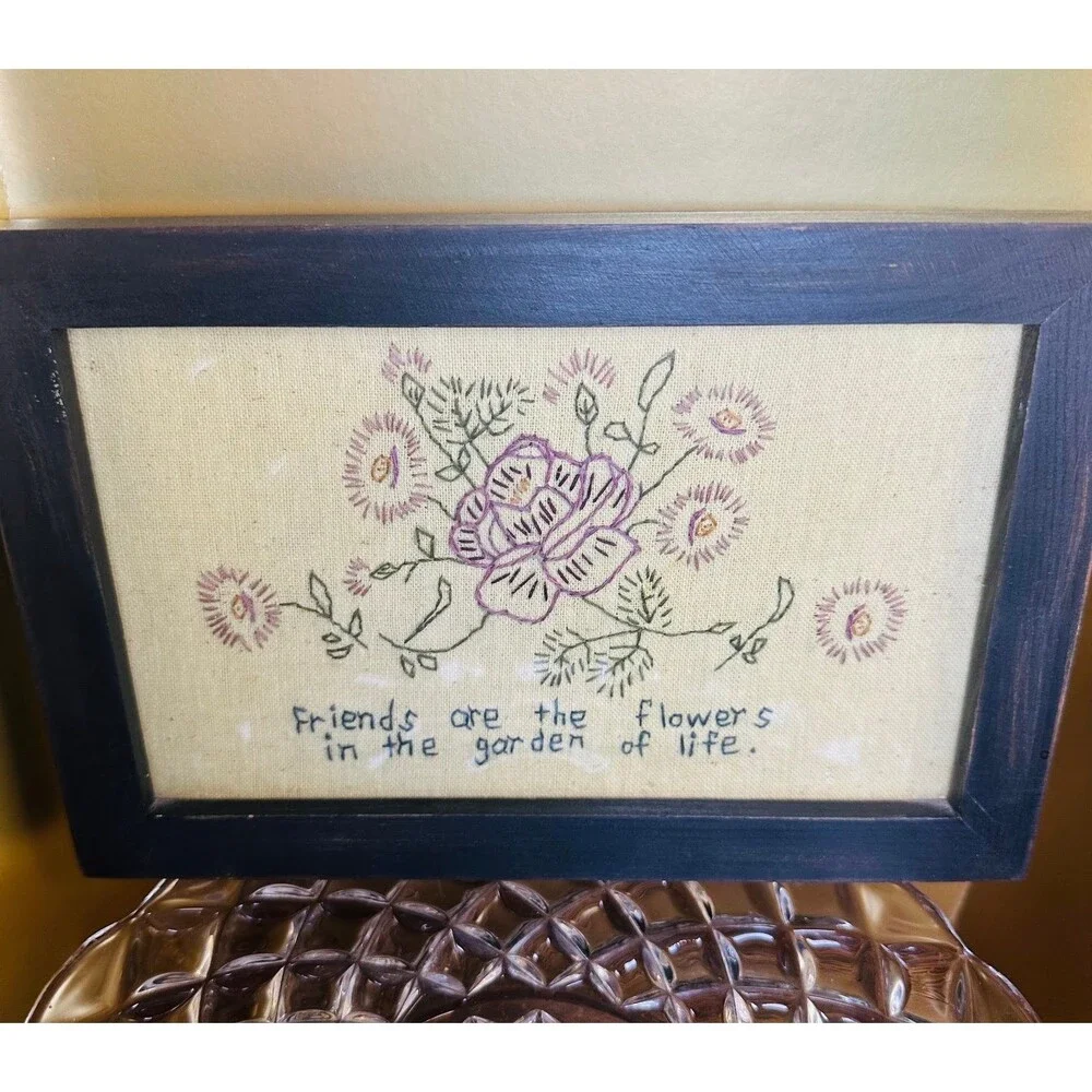 Vintage Primitive Embroidery – 